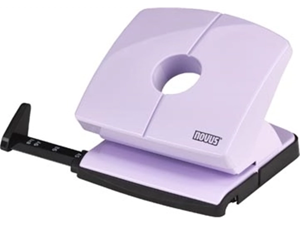 Een Novus perforator Color ID 2.0 B220, lila ( Pretty Lilac ) koop je bij Muys Kantoor & Kado