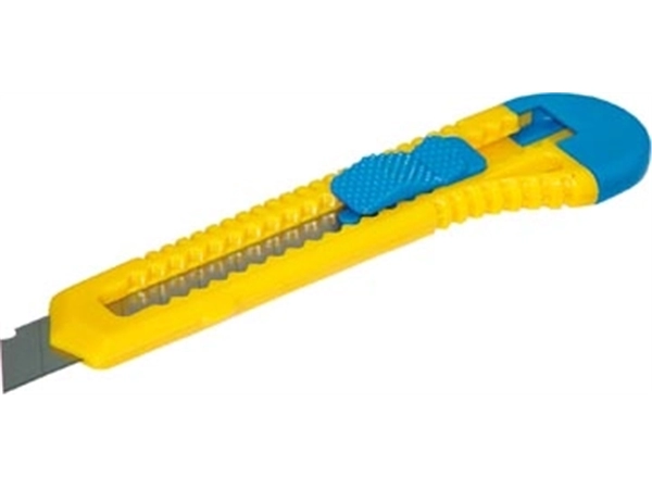 Een Office Products office cutter, 18 mm, blauw/geel koop je bij Muys Kantoor & Kado