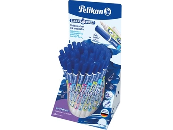 Een Pelikan inktuitwisser Super Pirat, brede punt koop je bij Muys Kantoor & Kado