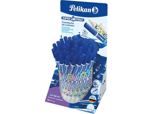 Een Pelikan inktuitwisser Super Pirat, fijne punt koop je bij Muys Kantoor & Kado