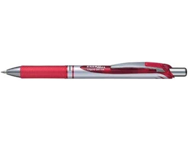 Een Pentel Roller Energel RT BL77 rood koop je bij Muys Kantoor & Kado