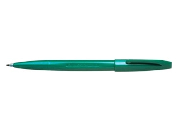 Een Pentel Sign Pen S520 groen koop je bij Muys Kantoor & Kado