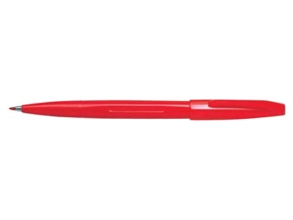 Een Pentel Sign Pen S520 rood koop je bij Muys Kantoor & Kado