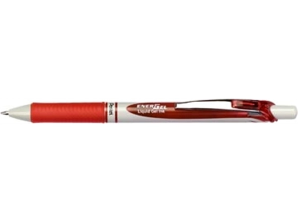 Een Pentel roller Energel BL77E-BX, 0,7 mm, rood koop je bij Muys Kantoor & Kado