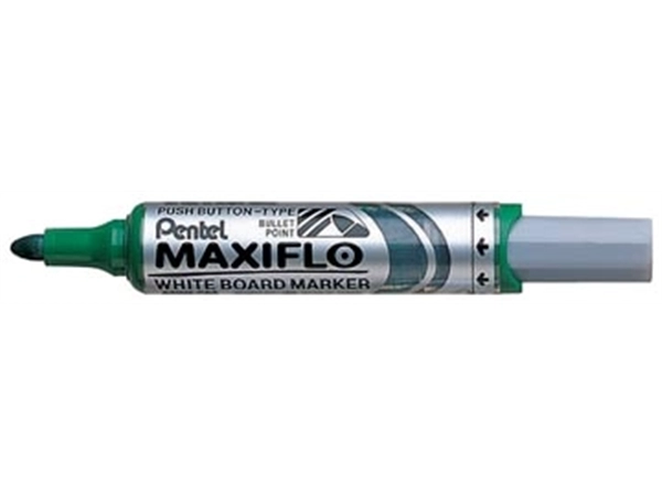 Een Pentel whiteboardmarker Maxiflo groen koop je bij Muys Kantoor & Kado