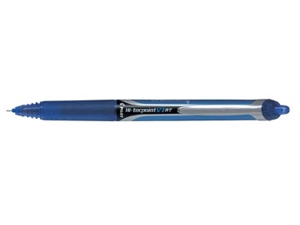 Een Pilot Roller Hi-Tecpoint V7 RT Retractable, schrijfbreedte 0,35 mm, blauw koop je bij Muys Kantoor & Kado