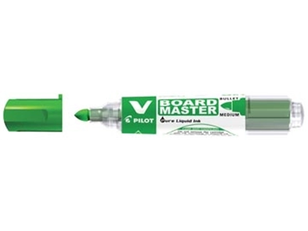 Een Pilot V-Board Master whiteboardmarker, ronde punt, 2,3 mm, groen koop je bij Muys Kantoor & Kado