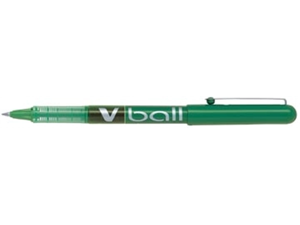 Een Pilot liquid-ink roller Vball 05, groen koop je bij Muys Kantoor & Kado