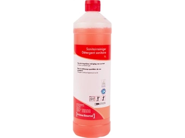 Een Primesource sanitairreiniger Eco, fles van 1 l koop je bij Muys Kantoor & Kado