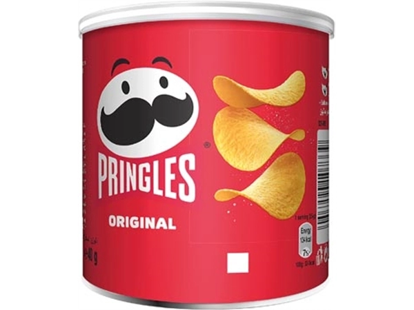 Een Pringles chips, 40g, original koop je bij Muys Kantoor & Kado