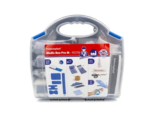 Een Protectaplast EHBO-koffer Medic Box Pro M, basiskoffer voor de professional koop je bij Muys Kantoor & Kado