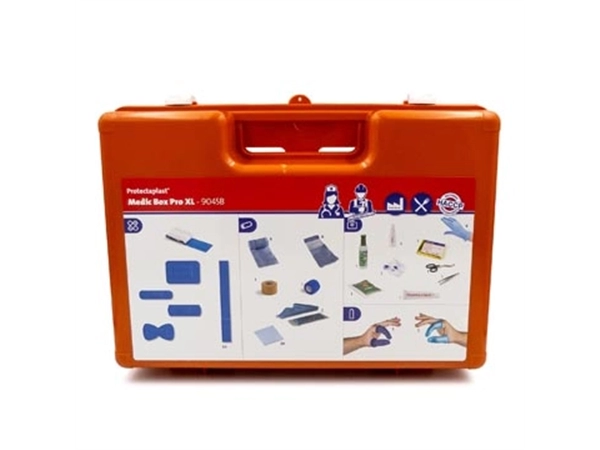 Een Protectaplast EHBO-koffer Medic Box Pro XL, inhoud tot 20 personen koop je bij Muys Kantoor & Kado