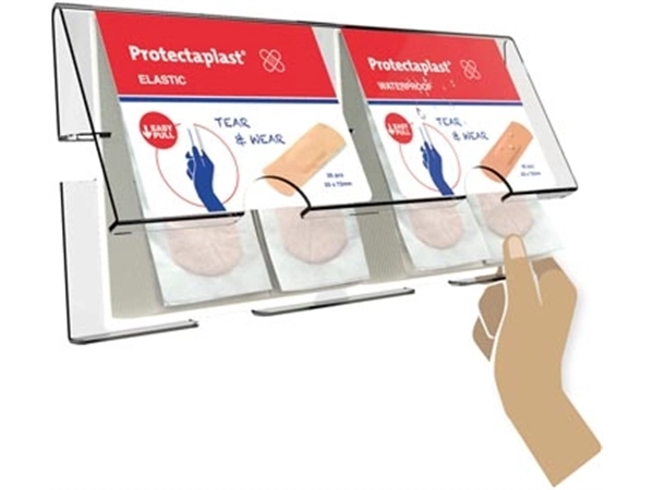 Een Protectaplast Tear & Wear pleisterdispenser Easy-Pull koop je bij Muys Kantoor & Kado