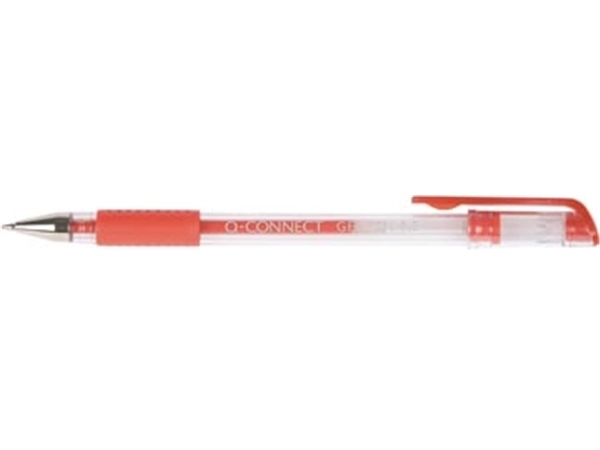 Een Q-CONNECT gelpen, rood koop je bij Muys Kantoor & Kado