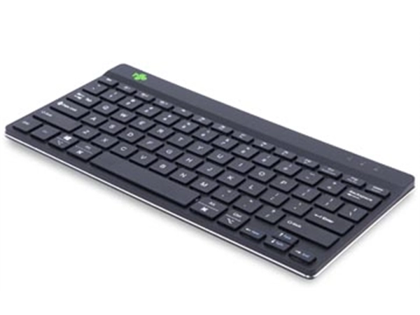 Een R-Go Compact Break ergonomisch Bluetooth toetsenbord, qwerty, zwart koop je bij Muys Kantoor & Kado