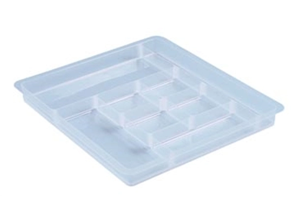 Een Really Useful Box, divider met 8 vakjes voor 7 l, transparant koop je bij Muys Kantoor & Kado