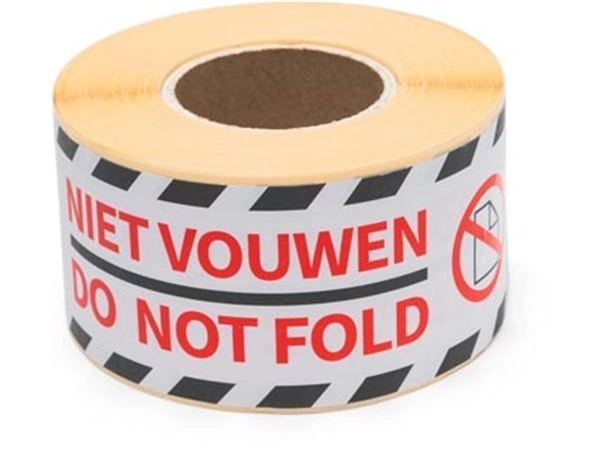 Een Rillprint etiketten Niet vouwen, ft 46 x 125 mm, rol van 250 stuks koop je bij Muys Kantoor & Kado