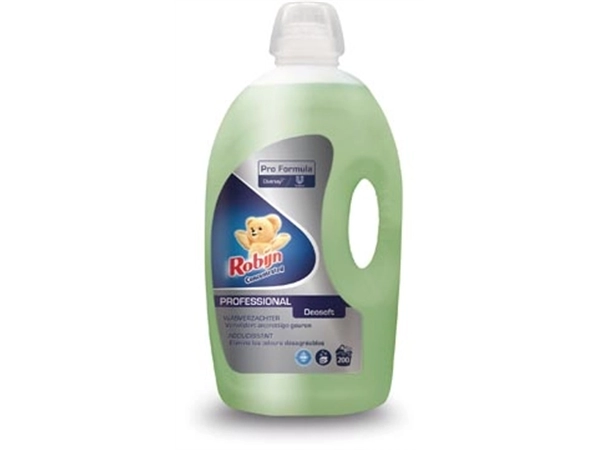 Een Robijn wasverzachter Deo Soft, 200 wasbeurten, flacon van 5 liter koop je bij Muys Kantoor & Kado