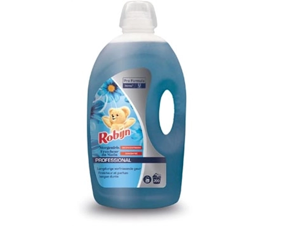 Een Robijn wasverzachter Morgenfris, flacon van 5 liter koop je bij Muys Kantoor & Kado