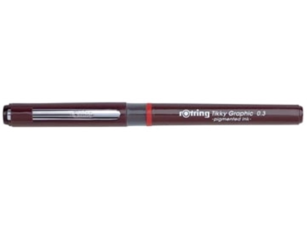 Een Rotring fineliner Tikky Graphic 0,3 mm koop je bij Muys Kantoor & Kado