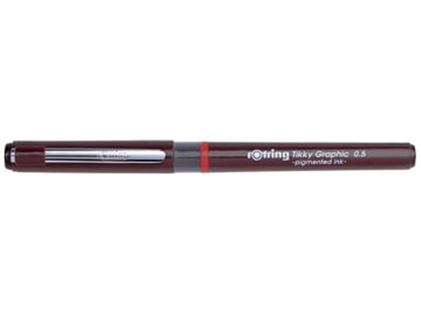 Een Rotring fineliner Tikky Graphic 0,5 mm koop je bij Muys Kantoor & Kado