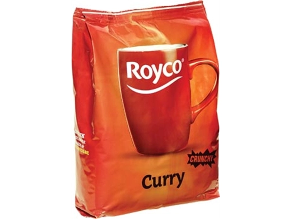 Een Royco Minute Soup Indian curry, voor automaten, 140 ml, 80 porties koop je bij Muys Kantoor & Kado