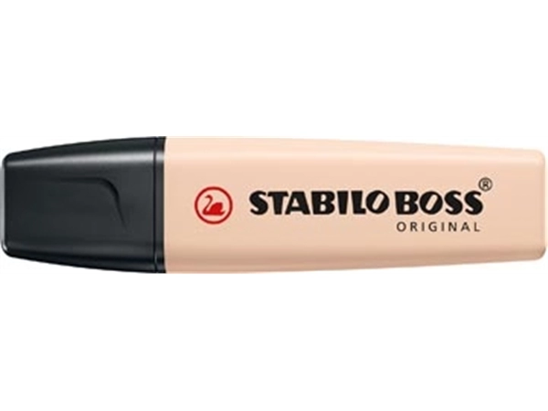 Een STABILO BOSS ORIGINAL NatureCOLORS markeerstift beige koop je bij Muys Kantoor & Kado