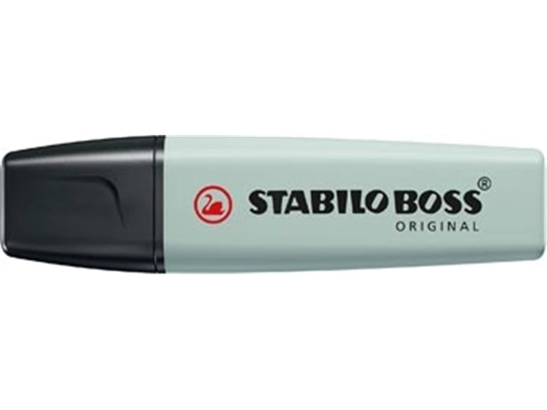 Een STABILO BOSS ORIGINAL NatureCOLORS markeerstift earth green (blauwgroen) koop je bij Muys Kantoor & Kado