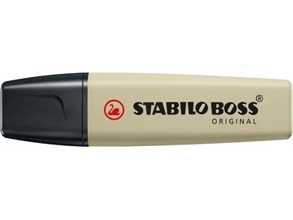 Een STABILO BOSS ORIGINAL NatureCOLORS markeerstift mud green (groen) koop je bij Muys Kantoor & Kado