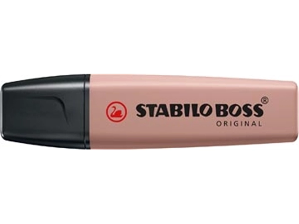 Een STABILO BOSS ORIGINAL NatureCOLORS markeerstift umber (bruin) koop je bij Muys Kantoor & Kado