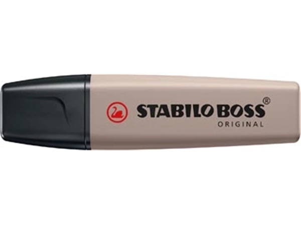 Een STABILO BOSS ORIGINAL NatureCOLORS markeerstift warm grey (grijs) koop je bij Muys Kantoor & Kado