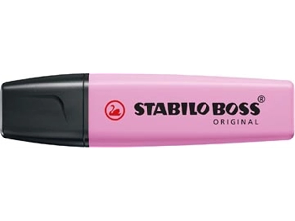 Een STABILO BOSS ORIGINAL Pastel markeerstift, frozen fuchsia (fuchsia) koop je bij Muys Kantoor & Kado