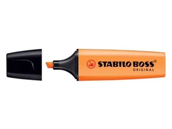 Een STABILO BOSS ORIGINAL markeerstift, oranje koop je bij Muys Kantoor & Kado