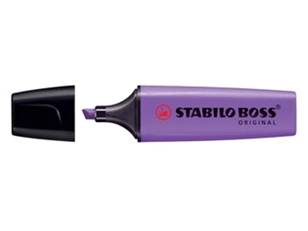 Een STABILO BOSS ORIGINAL markeerstift, paars koop je bij Muys Kantoor & Kado