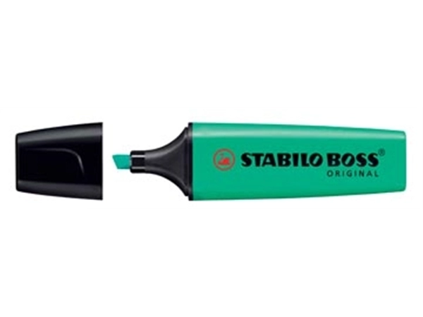 Een STABILO BOSS ORIGINAL markeerstift, turkoois koop je bij Muys Kantoor & Kado