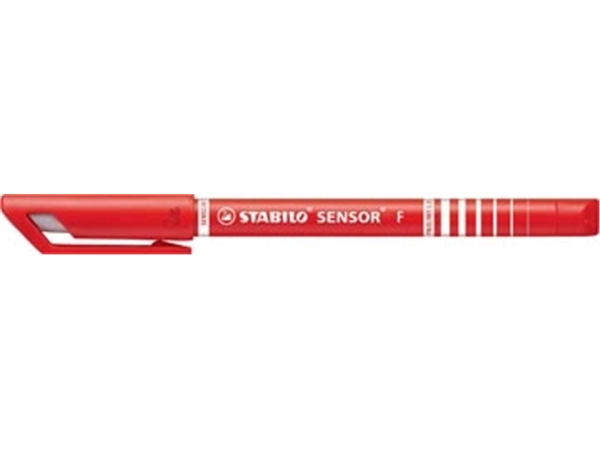 Een STABILO SENSOR fineliner, 0,3 mm, rood koop je bij Muys Kantoor & Kado