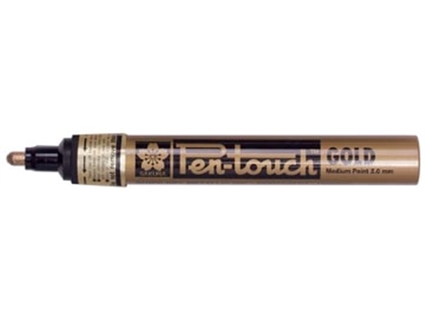 Een Sakura paint Marker Pen-Touch punt van 2 mm, goud koop je bij Muys Kantoor & Kado