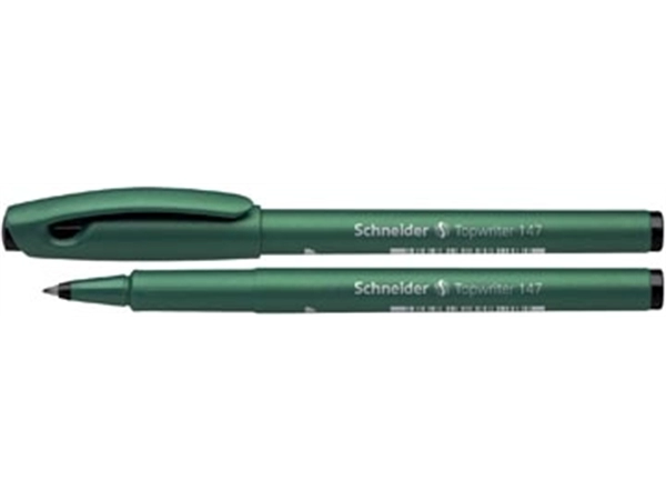 Een Schneider fineliner topwriter 147 zwart koop je bij Muys Kantoor & Kado