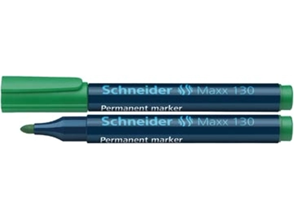 Een Schneider permanent marker Maxx 130 groen koop je bij Muys Kantoor & Kado