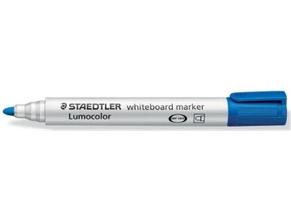 Een Staedtler Lumocolor whiteboardmarker blauw koop je bij Muys Kantoor & Kado