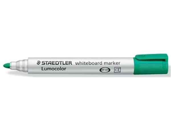 Een Staedtler Lumocolor whiteboardmarker groen koop je bij Muys Kantoor & Kado