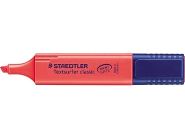 Een Staedtler Markeerstift Textsurfer Classic rood koop je bij Muys Kantoor & Kado