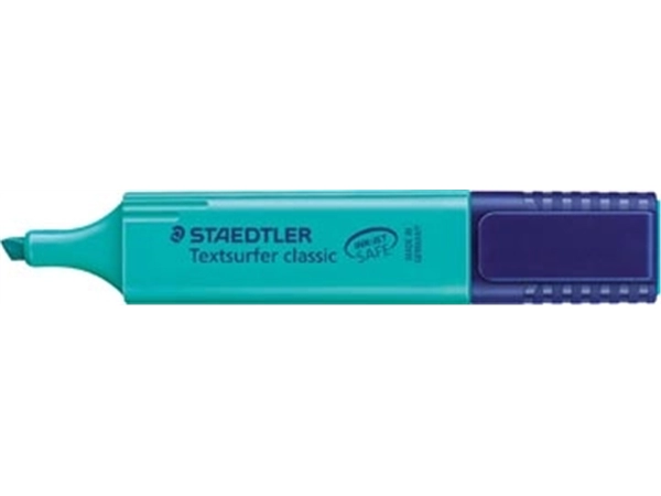 Een Staedtler Markeerstift Textsurfer Classic turkoois (copy safe) koop je bij Muys Kantoor & Kado