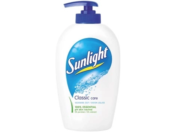 Een Sunlight handzeep, flacon van 250 ml koop je bij Muys Kantoor & Kado