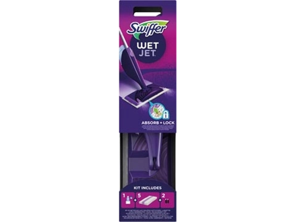 Een Swiffer Wetjet starterkit koop je bij Muys Kantoor & Kado