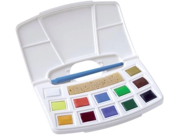 Een Talens Art Creation aquarelverf, pocketbox met 12 napjes koop je bij Muys Kantoor & Kado