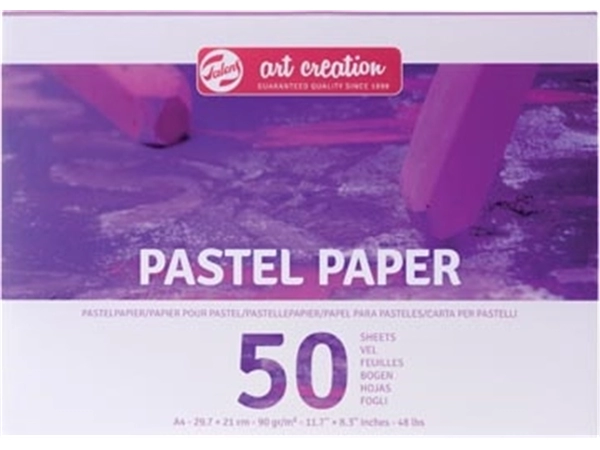 Een Talens Art Creation pastelpapier, 90 g/m², ft A4, blok met 50 vellen koop je bij Muys Kantoor & Kado