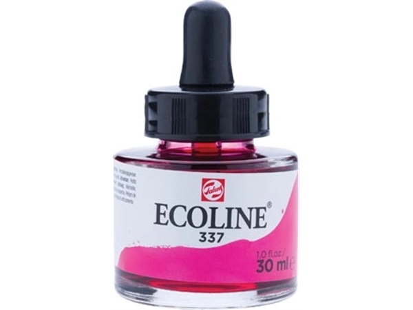 Een Talens Ecoline waterverf flacon van 30 ml, magenta koop je bij Muys Kantoor & Kado