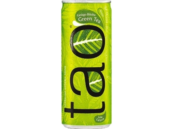 Een Tao Botanic Green Tea, blik van 25 cl, pak van 24 stuks koop je bij Muys Kantoor & Kado