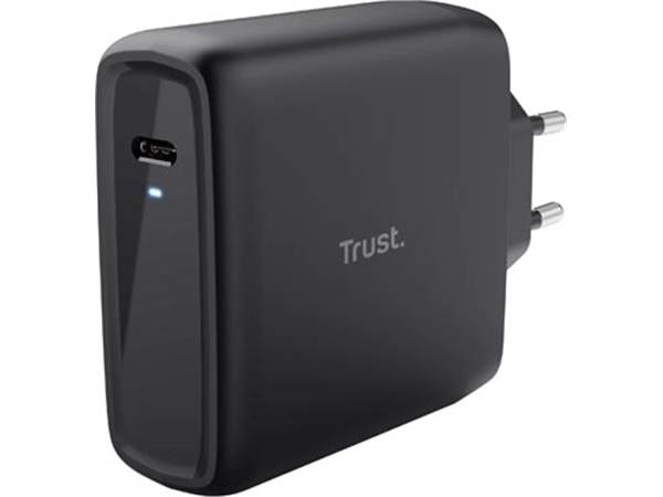 Een Trust Maxo USB-C oplader, 100 W koop je bij Muys Kantoor & Kado